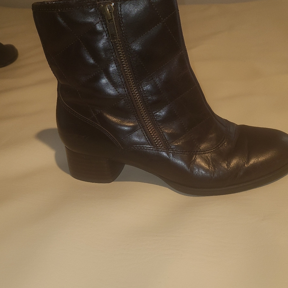 BORN Leather Mid-Calf Boots size 8M